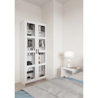 Шкаф-витрина Mio Tesoro Нави с витриной 2.15.16.090.1 (белый)