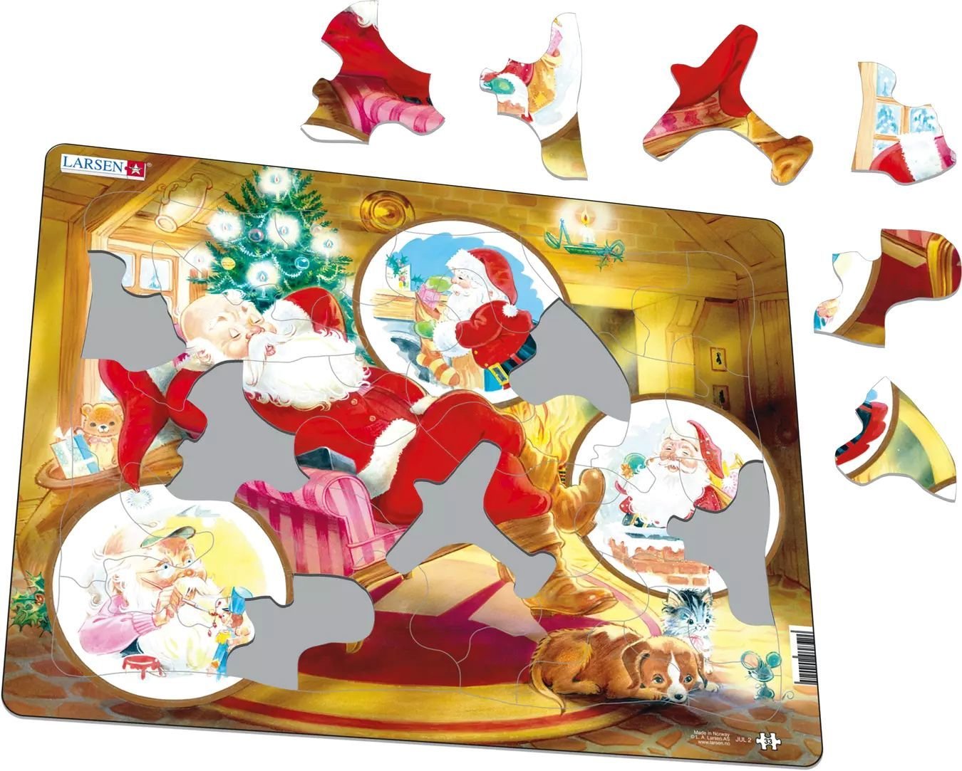 

Мозаика/пазл Larsen Санта Клаус JUL2