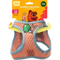 Шлея Triol Союзмультфильм Воздушный шарик 11381027 (L, розовый/голубой)