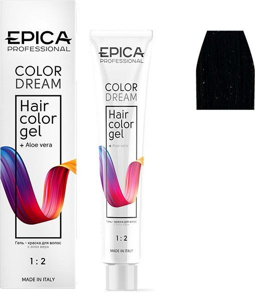 

Гель-краска Epica Professional Colordream 4.77 шатен шоколадный интенсивный (100 мл)