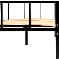 Кровать Askona Остин 140x200 (черный)