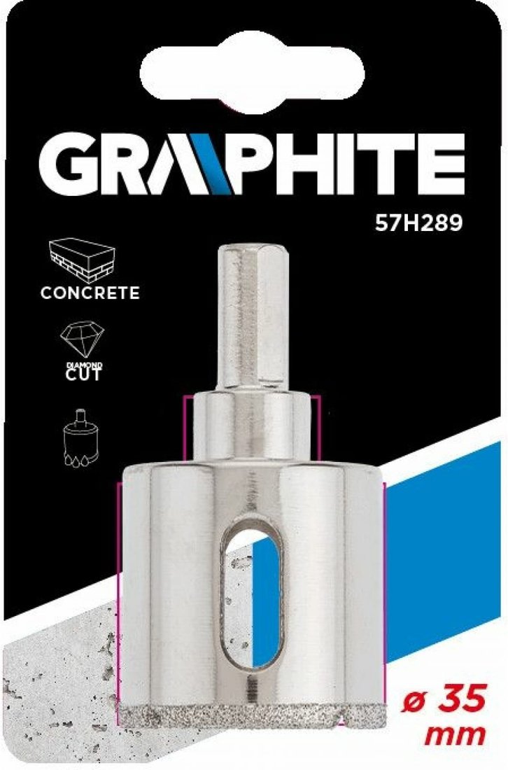 

Коронка GRAPHITE 57H289