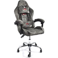 Игровое (геймерское) кресло Calviano Nero (dark grey plush)
