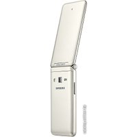 Телефон Samsung Galaxy Folder 2 Gold [G1600]