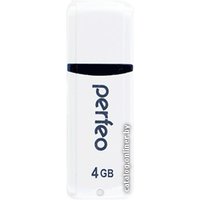 USB Flash Perfeo C02 4GB (белый) [PF-C02W004]