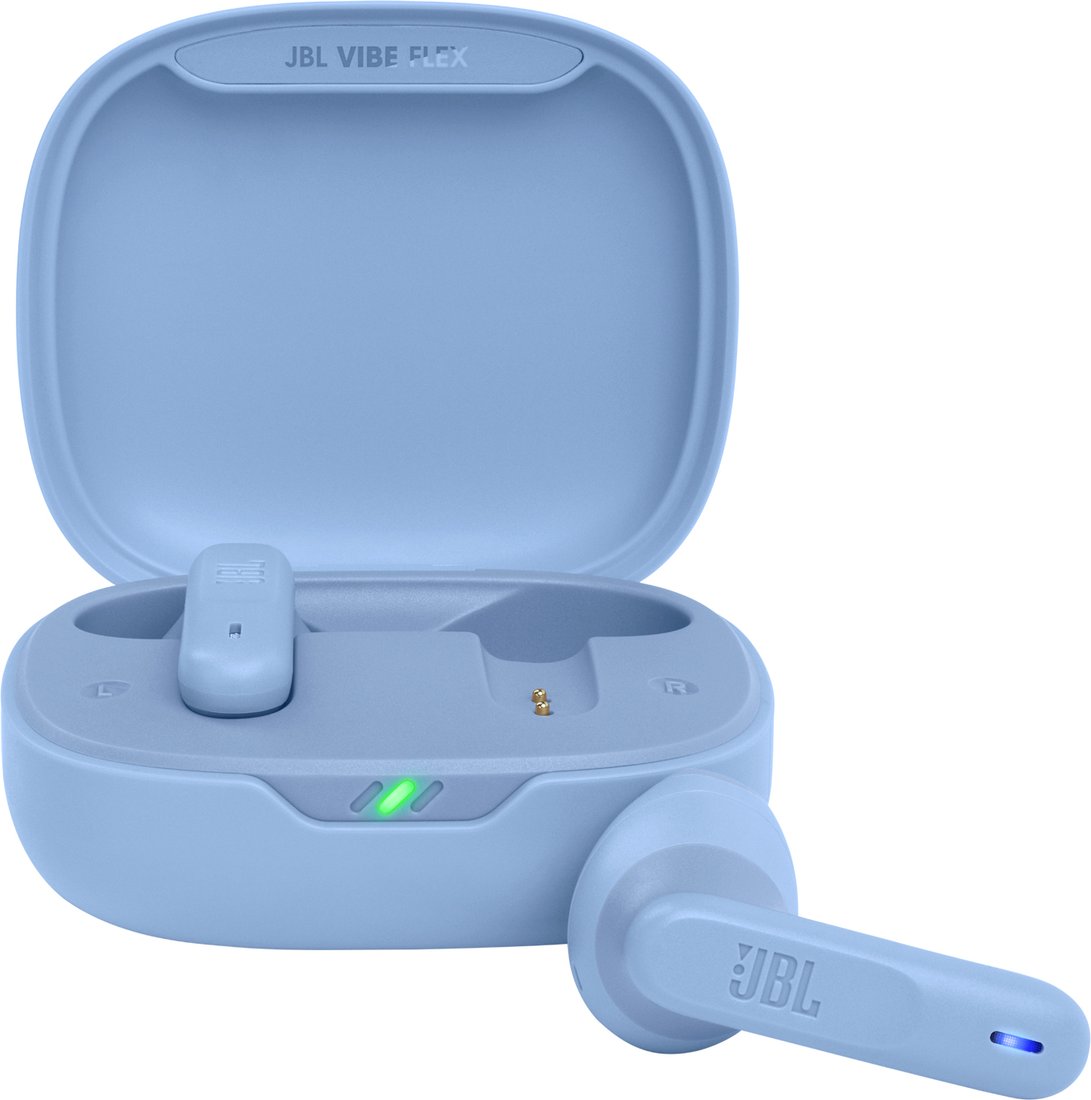 

Наушники JBL Vibe Flex (голубой)