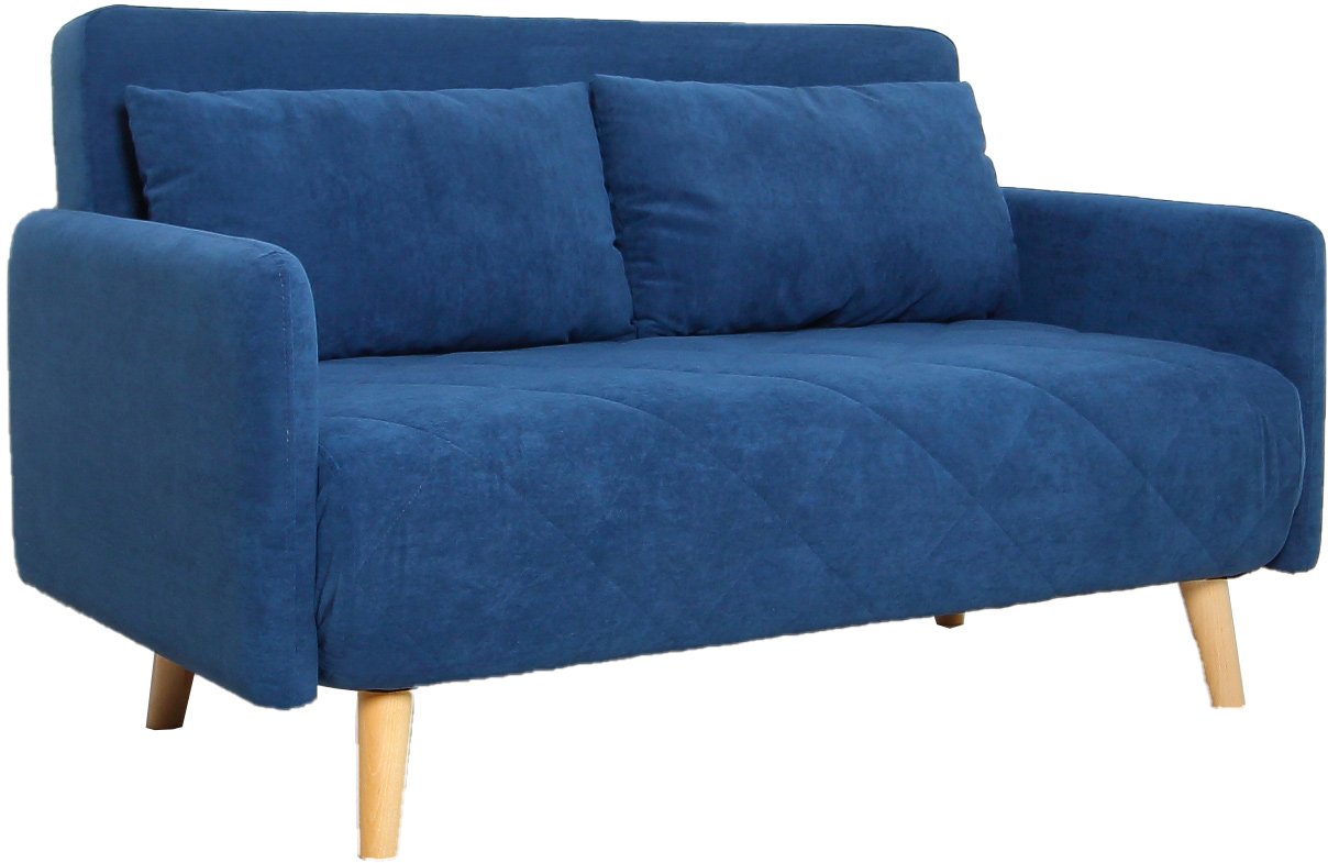 

Диван DiArt Элли 1300 с подлокотниками (велюр Магия 82/ножки светлые)