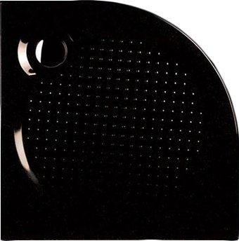 Душевой поддон Roth Rondo 100 100x100 (черный)