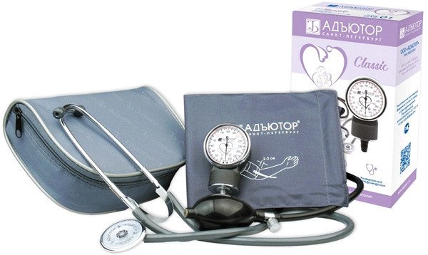 

Механический тонометр Адъютор ИАД-01-1 (25-38 см) Комплектация №1