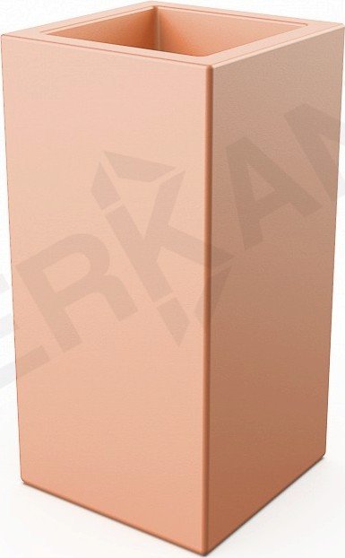 

Кашпо Berkano Cubric 40*80 DB (терракота)