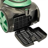 Пылесос Delta DL-0854 (черный/зеленый)