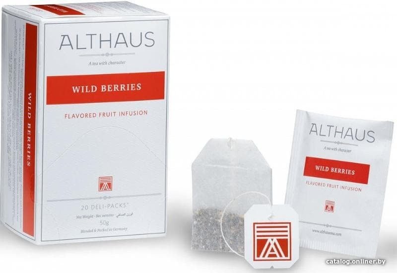 Фруктовый чай Althaus Wild Berries 20 шт