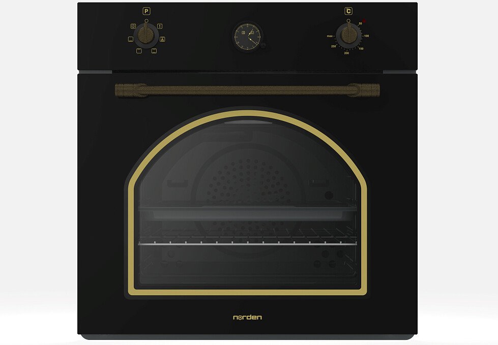 

Электрический духовой шкаф Norden NRD 6000 BL Rustic