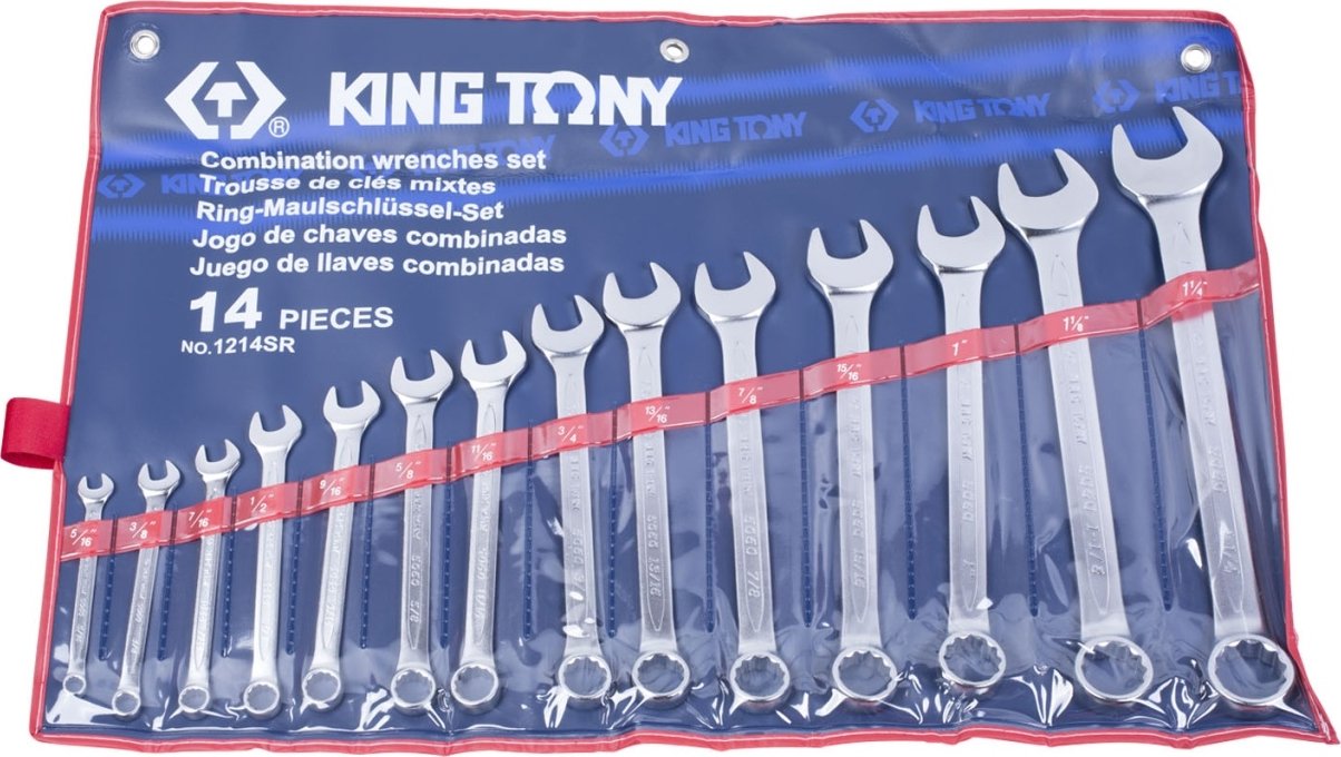 

Набор ключей King Tony 1214SR (14 предметов)