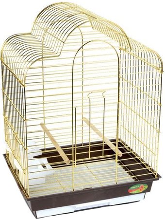 Клетка Triol 6113G-K (белый/красный)