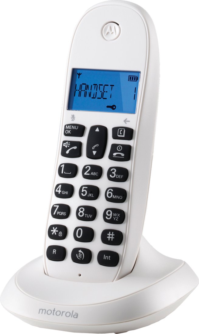 

Радиотелефон Motorola C1001LB+ (белый)