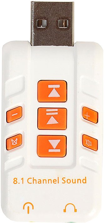 

USB аудиоадаптер Orient AU-01PLW