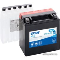 Мотоциклетный аккумулятор Exide ETX16-BS (14 А·ч)