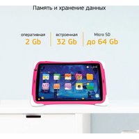 Детский планшет Digma CITI Kids 10 (розовый)