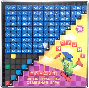 

Настольная игра Биплант Эрудит. Синие фишки (10012)