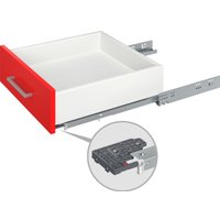 Направляющие скрытого монтажа Boyard B-Slide DB8781Zn/550