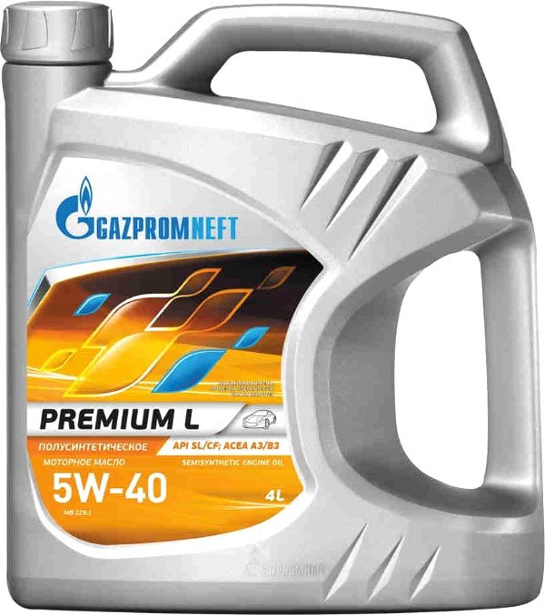 

Моторное масло Gazpromneft Premium L 5W-40 4л
