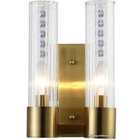 Бра Crystal Lux Otono AP2 (Brass/Transparent)