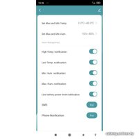 Датчик Alfa Термоиндикатор бытовой с WIFI подключением Tuya Smart ТИБ-10C в Борисове