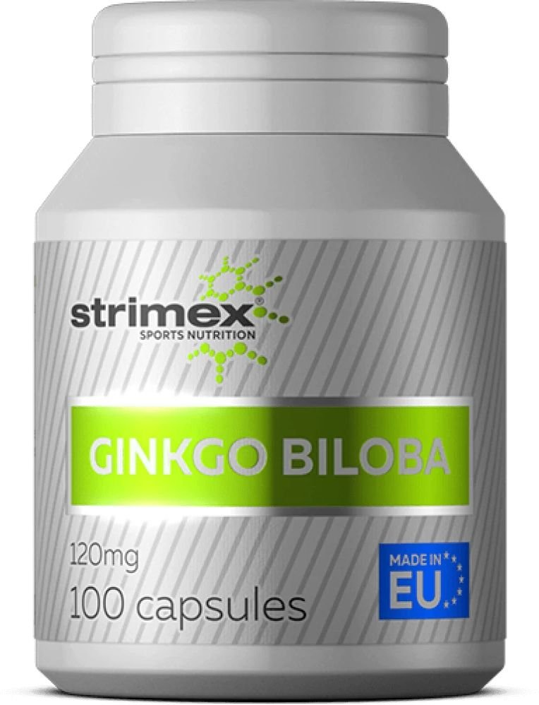 

Витамины, минералы Strimex Гинкго Билоба (100 капсул)
