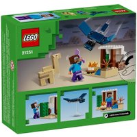 Конструктор LEGO Minecraft 21251 Экспедиция Стива в пустыню