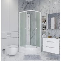 Душевая кабина Niagara Promo P90/70/26L/MT/BK 90x70x195