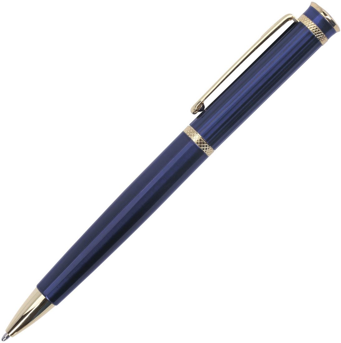 

Ручка шариковая BRAUBERG Perfect blue 141415
