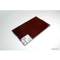 Металлический канал для переплета OPUS Classic Slim 304x16 мм OCHSLIM1630410BOR (10 шт, бордовый)