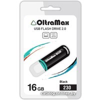 USB Flash OltraMax 230 16GB (черный) [OM-16GB-230-Black]