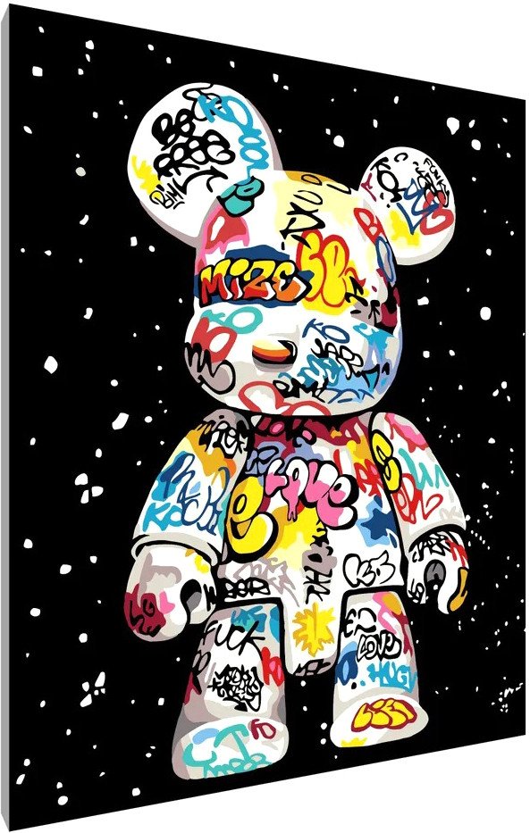 

Картина по номерам PaintLine Bearbrick 2037557528822