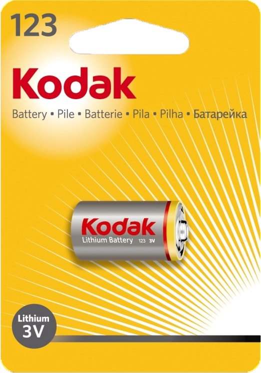 

Батарейка Kodak Lithium CR123A