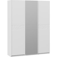 Шкаф-купе Трия Оскар Скания Т2 1800 268700 (ручка белая/белый снег/белый снег/белый матовый)