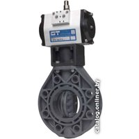 Запорная арматура Effast Polypipe Затвор дисковый с пневм. приводом НПВХ 200 [FDRPFV2000S]