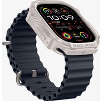 Чехол Spigen Rugged Armor для Apple Watch Ultra 49 мм ACS07381 (бежевый)
