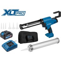 Пистолет для герметика Bull CG 1860 Set 1304625 (с 1-им АКБ, сумка)