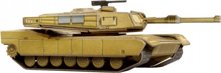 

Сборная модель Умная Бумага Тяжелый танк. M1A2 Abrams 4627081556309