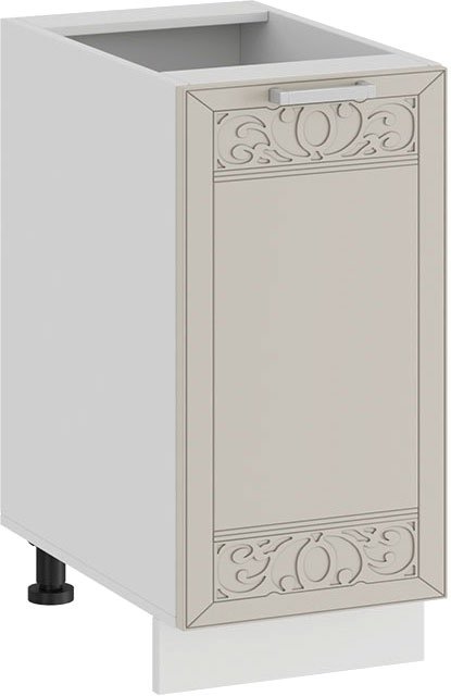 

Шкаф напольный Трия Долорес 1Н3 (белый/кремовый)