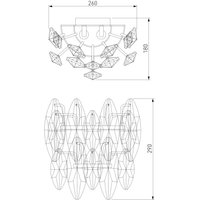 Бра Bogate's 372/2 Strotskis