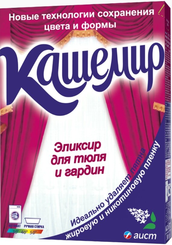 

Стиральный порошок Аист Кашемир - для тюля и гардин 300 г