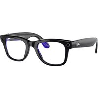 Умные очки Ray-Ban Meta Wayfarer RW4006 (черный глянцевый/прозрачный)