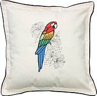 

Декоративная подушка Matex Попугай ара 01-508 (белый)