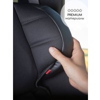 Детское автокресло Amarobaby Favorite Isofix С усиленной боковой поддержкой AB24-20FAV/0911 (черный/серый)