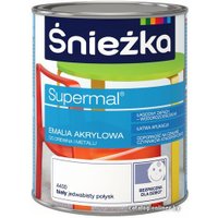 Эмаль Sniezka Supermal акриловая 0.8 л (А400 белый)