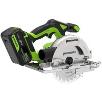 Дисковая (циркулярная) пила Greenworks GD24CS165 1501607CUG (с 1-им АКБ)