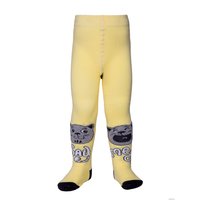 Колготки Conte-kids Tip-Top Веселые ножки 14С-79СП (р. 104-110, светло-желтый 477)